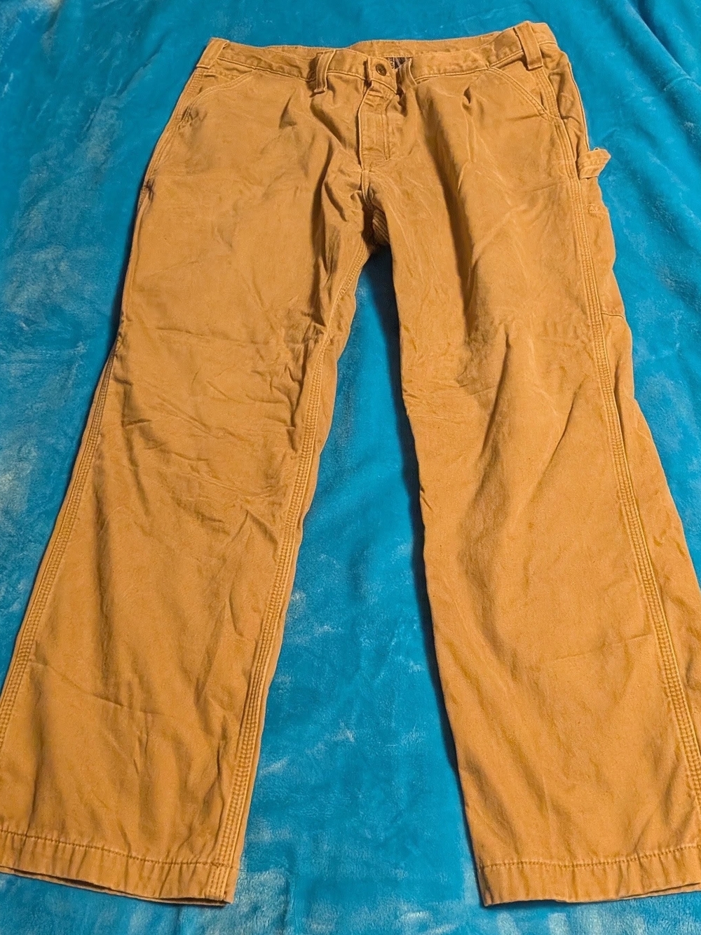 Carhartt Men's Corduroy Pants in Golden Brown